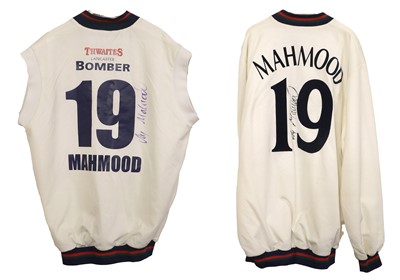 Lot 10 - Lancashire County Cricket Club Sajid Mahmood Signed Sweaters