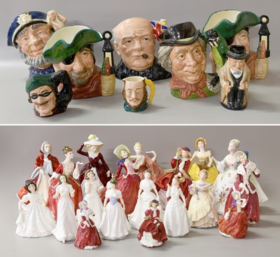 Lot 217 - A Quantity Of Royal Doulton Ladies and...