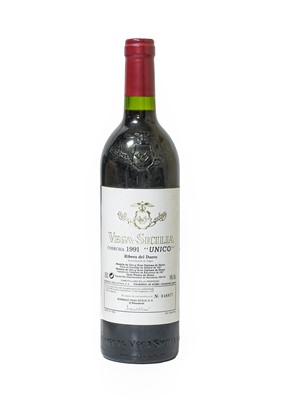 Lot 3094 - Vega-Sicilia 1991 "Unico", Ribera del Duero...