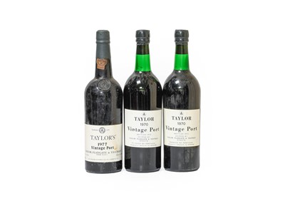 Lot 3114 - Taylor's 1970 Vintage Port (two...