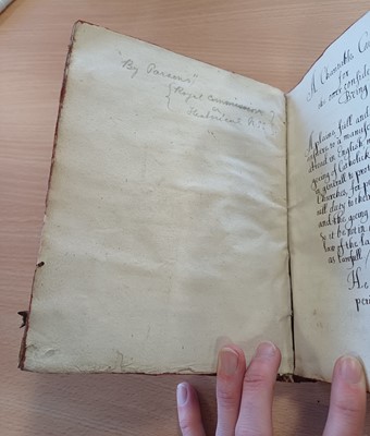 Lot 34 - Religious Manuscripts. A Charitable Caveat for...