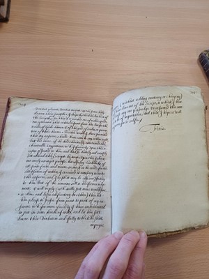 Lot 34 - Religious Manuscripts. A Charitable Caveat for...