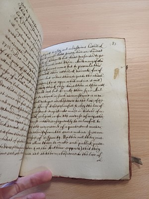Lot 34 - Religious Manuscripts. A Charitable Caveat for...