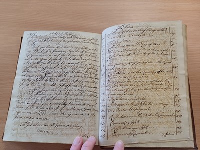 Lot 34 - Religious Manuscripts. A Charitable Caveat for...