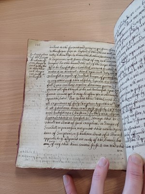 Lot 34 - Religious Manuscripts. A Charitable Caveat for...