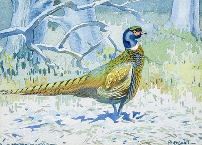 Lot 507 - Eric Ennion (1900-1981) "Pheasant" Signed,...