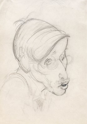 Lot 635 - Edmund Dulac (1882-1953) French "Head of...