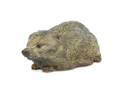 Lot 173 - David Cemmick (b.1955): A Bronze Hedgehog,...