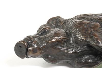 Lot 168 - David Cemmick (b.1955): A Bronze Wild Boar,...