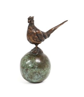 Lot 171 - David Cemmick (b.155): A Bronze Pheasant,...