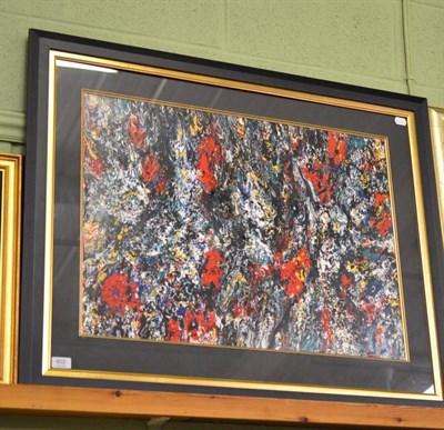 Lot 602 - Dorothy Lee Roberts - abstract oil