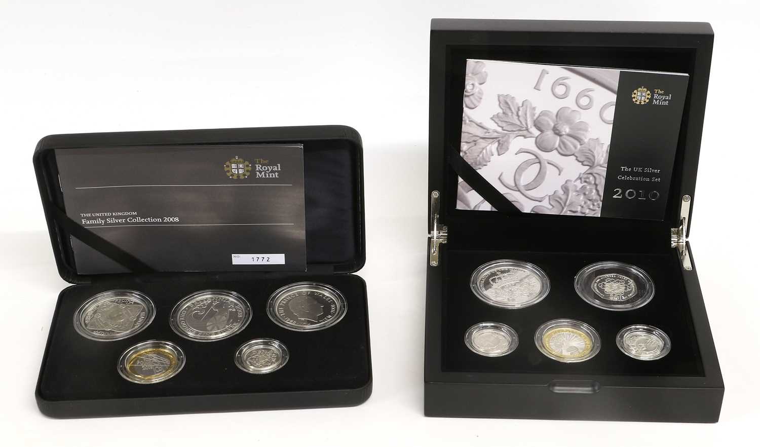 Lot 19 - UK, Family Silver Collection 2008, 5-coin set