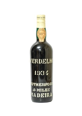 Lot 3111 - Rutherford & Miles 1934 Verdelho Madeira (one...