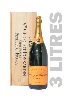 Lot 3013 - Veuve Clicquot NV Brut Champagne (one double...