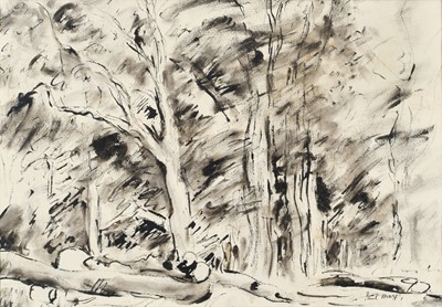 Lot 41 - Paul Maze (1887-1979) French Tree study Signed,...