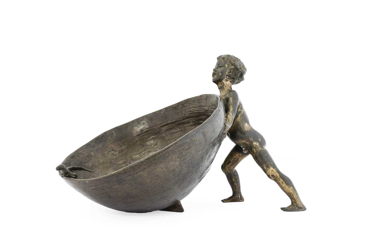Lot 304 - M Lerche: A Patinated Bronze Group, circa 1900,...