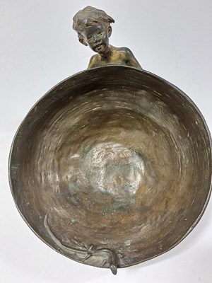 Lot 304 - M Lerche: A Patinated Bronze Group, circa 1900,...