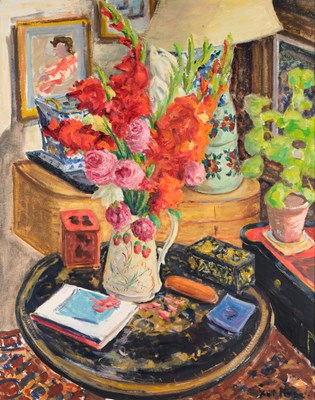 Lot 48 - Paul Maze (1887-1979) French Interior with a...