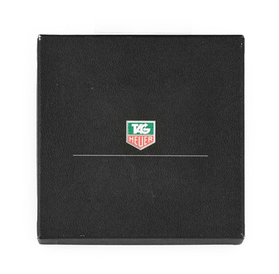 Lot 2173 - Tag Heuer: A Stainless Steel Calendar Centre...