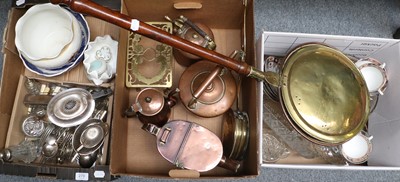 Lot 278 - A Quantity of Various Brass and Copper Wares,...