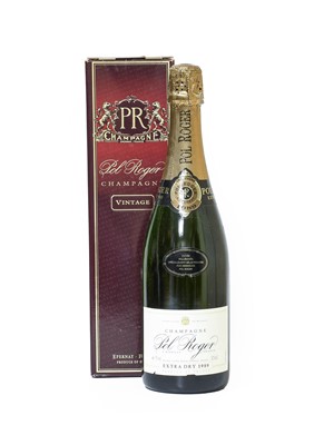 Lot 3010 - Pol Roger 1989 Extra Dry Champagne (one bottle)