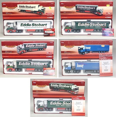 Lot 305 - Corgi Eddie Stobart Hauliers Of Renown