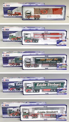 Lot 307 - Corgi Eddie Stobart Hauliers Of Renown