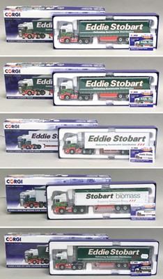 Lot 308 - Corgi Eddie Stobart Hauliers Of Renown