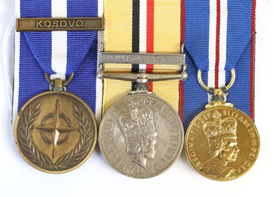 Lot 85 - A NATO / Operation Telic 1 Trio, awarded to...