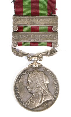 Lot 88 - An India Medal, 1896, with two clasps RELIEF...