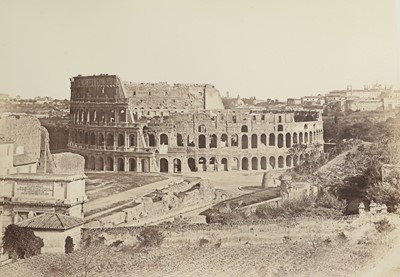 Lot 112 - Rome Photographs. Twenty-six large albumen...