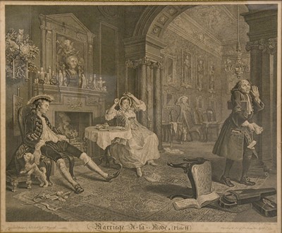 Lot 1067 - B. Baron after William Hogarth (1697-1762)...