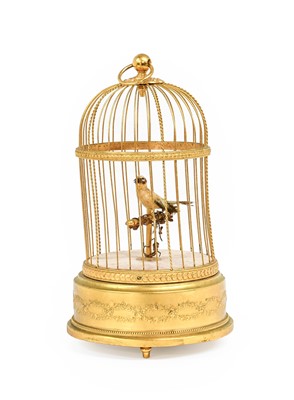 Lot 216 - A Reuge Music Singing Bird Automaton, 2nd half...