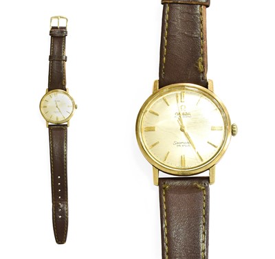 Lot 52 - A Gold Plated Automatic Centre Seconds...