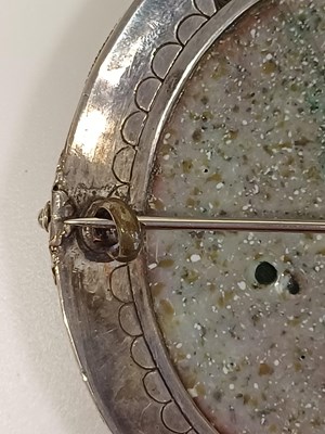 Lot 298 - An Arts & Crafts Brooch, dated 1914, cloisonné...