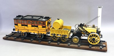 Lot 266 - Hornby 3 1/2" Gauge Live Steam Stephensons Rocket