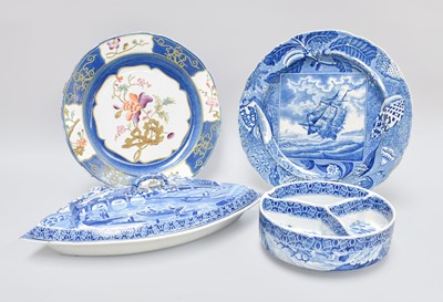 Lot 239 - A Spode Pearlware Part Supper Set, circa 1810,...