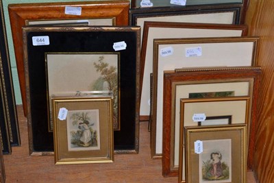 Lot 644 - Twenty three assorted Baxter and Le Blonde prints etc