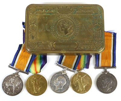 Lot 93 - Two First World War Pairs, each comprising...