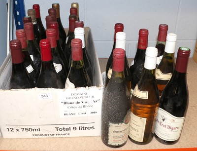 Lot 344 - Mixed Parcel of Wine: Various Burgundy and...