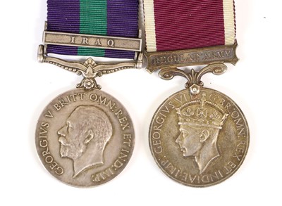 Lot 102 - A General Service Medal, 1918-62, with clasp...