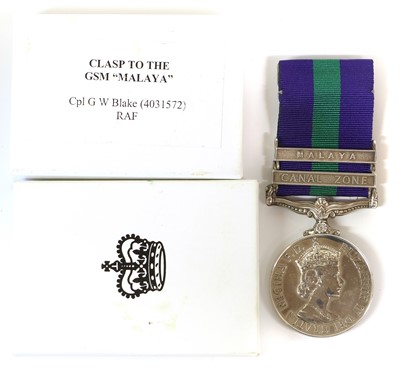 Lot 103 - A General Service Medal 1918-62 (Elizabeth II),...