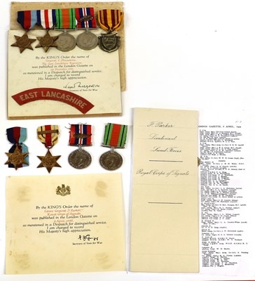 Lot 106 - A Second World War Group of Four Medals,...