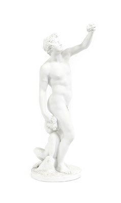 Lot 106 - A Continental Bisque Porcelain Figure of...