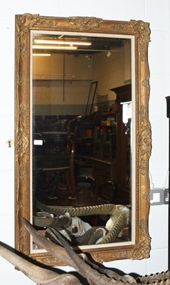 Lot 1321A - A Gilt Framed Mirror, 66cm by 117cm