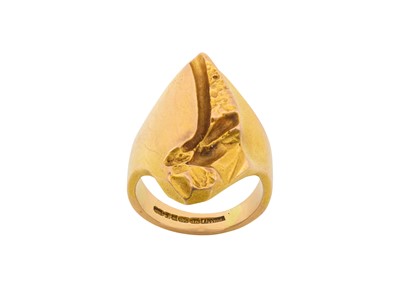 Lot 2231 - A Contemporary Ring, by Lapponia the yellow...