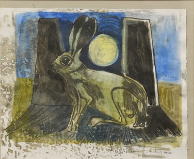 Lot 1084 - Reginald James Lloyd (1926-2020) Hare at...