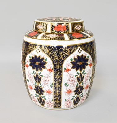 Lot 307 - A Royal Crown Derby Porcelain Ginger Jar and...