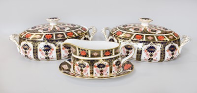 Lot 311 - A Pair of Royal Crown Derby Porcelain...