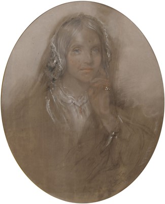 Lot 1076 - John Hayter (19th Century) Portrait of a woman...